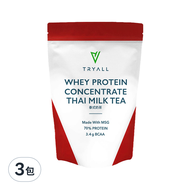 TRYALL 濃縮乳清蛋白粉 泰式奶茶