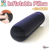 【SG】86CM Longer Inflatable Pillow Inflatable Bolster Washable Seat Cushion Soft Cylinder Pillows for