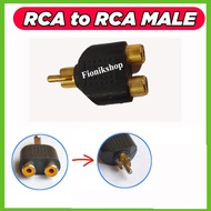 RCA to Male RCA Converter