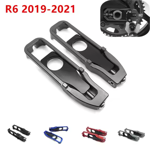 For Yamaha YZF R6 YZF-R6 2019 2020 2021 Motorcycle Accessories Chain Adjuster Tensioner Cover Rear W