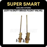 CITY BRAND HEAVY DUTY BRASS FLOAT VALVE