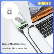 amo USB C to MicroB Data Cord for External Hard Drive Cable USB3 0 Plug and Play Cable for Storage S