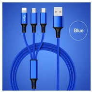 REMAX Cable USB Cable Android Fast Charging Cable 3 In 1 Cable Remax 3.1A Wayar USB Cable 3in1 Cable
