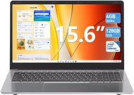 SGIN 15.6 Inch Laptop with 4GB DDR4 RAM+128GB SSD, Celeron J4105 Quad Core Processor, Intel UHD Grap