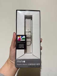 全新 minio apple watch錶帶 悠遊卡功能錶帶 42mm 白