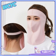 WCYC Face Shield Sunscreen Anti-UV Breathable Full Face Neck Gaiter Daily Face Scarf Driving Face Outdoor Sport