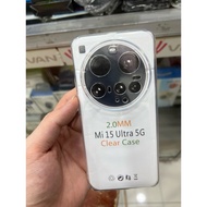 CLEAR HD CASE 2.0MM FOR XIAOMI - Mi15 ULTRA / Mi 15ULTRA / Mi 15 Ultra (5G)