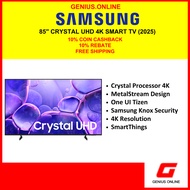 SAMSUNG 85" Crystal UHD 4K Smart TV (2025) UA85U8000FKXXM