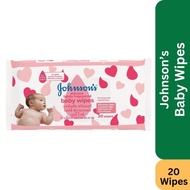 Johnson's Baby Skincare Lightly Fragranced Wipes (20's)