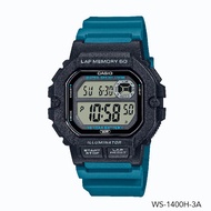 นาฬิกาข้อมือผู้ชาย CASIO คาสิโอ  สายเรซิ่น รุ่น WS-1400WS-1400HWS-1400H-1AWS-1400H-1BWS-1400H-3AWS-1