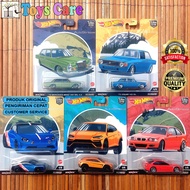 Hotwheels PREMIUM AUTO STRASSE SET 5pcs - AUTOSTRASSE 72 MERCEDES BENZ 280 SEL 4.5 BMW M3 E46 LAMBOR