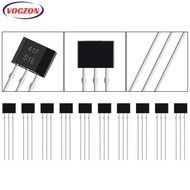 【VOGZONE】41F Bipolar Hall Element Sensor, Motor Hall Sensor Accessories, 10pcs/set