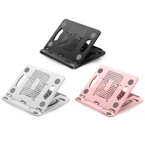 Notebook Stand 8 Levels Angle Adjustable Portable Foldable Laptop Support Stand Ergonomic Laptop Sta