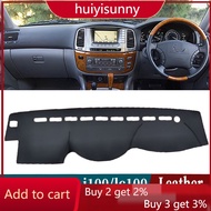 Leather Dashmat Dashboard Cover Pad Dash Mat Car-styling Accessories For Lx Lx470 J100 1998-2007 For
