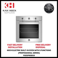 BERTAZZONI F605PROEKX 60CM ELECTRIC BUILT-IN OVEN WITH 5 FUNCTIONS - 1 YEAR MANUFACTURER WARRANTY + 