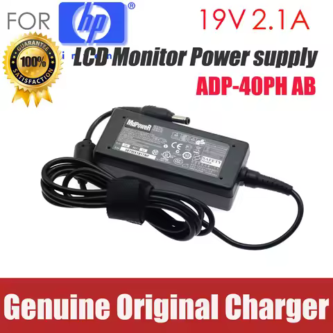 original FOR DELTA 19V 2.1A FOR HP LCD monitor AC adapter Power supply Pavilion 22f 22fw 22fi 23fi 2