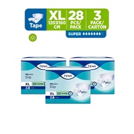 TENA Proskin Slip Super Adult Diapers XL 28s X 3