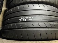 固特異 F1A3 245/45/18 兩條3千8 中古胎 失壓續跑胎