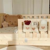 🚓South KoreainsWind Baby Crib Hanging Storage Bag Baby Feeding Bottle Diaper Toy Storage Bag Buggy Bag Cart Hanging Bag
