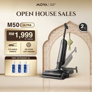 MOVA M50 Ultra Wet Dry Vacuum Cleaner | First Foldable Handle | Tri-Edge Cleaning | 100°C Hot Water