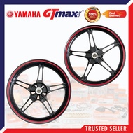 FZ150 SPORT RIM BLACK LINE RED ORIGINAL CAST WHEEL FZ 150 DEPAN BELAKANG SPORTRIM 100% ORIGINAL YAMA