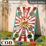 Childrens Bean Bag Toss Games Clown For Kids Activity Friend Toy  Parent-Child Throwing Game Bendera