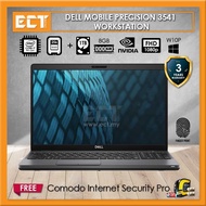 Dell Precision 3541 Mobile Workstation (Core i7-9750H 4.50Ghz,256GB SSD+1TB,8GB,Quadro P620-4GB D5,1