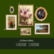 Vintage pre-mixed classic picture frame Set