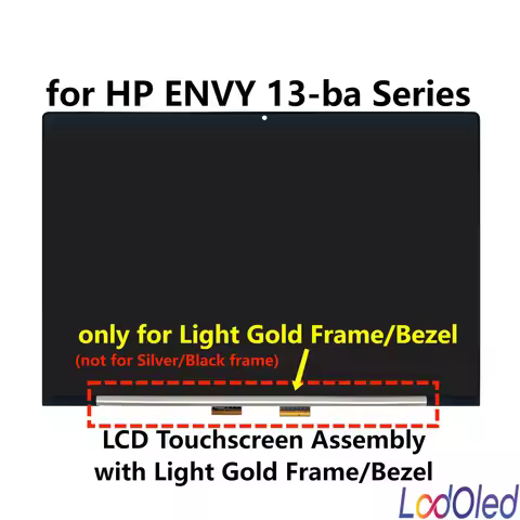 13.3'' for HP ENVY 13-ba1025TU 13-ba1543tu IPS FHD LCD Display Touch Glass Digitizer Assembly 100% s