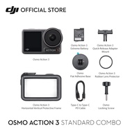 DJI Osmo Action 3 Adventure Combo - 4K Action Camera 4K/120fps Super-Wide FOV HorizonSteady