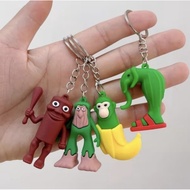 GANTUNGAN ANOMALI BRAINROT RUBBER KEYCHAIN ANOMALI TUNG SAHUR KEYCHAIN