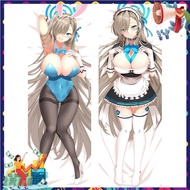Blue Archive Sunaōkami Shiroko Dakimakura Gối trường hợp hai mặt in anime trang trí gối trường hợp ô