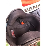 Pad MS88 Span Gantian  Dalaman Buat Helmet MS88 [Set Warna Emas Mesh]