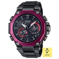CASIO MTG-B2000BD-1A4 / Men's Watch / G-SHOCK / MT-G / Solar / Bluetooth / Layered Composite Bracelet / Black Bordeaux