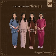 Kurung Factory - NIRMALA KURUNG KIDS Baju Raya 2026 Material Heavy Chiffon Fully Linnin