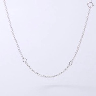 925純銀 粗款珍珠鍊/細款十字鍊 長款70cm 項鍊 可調鍊