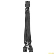 Lidu11 GPU 8Pin Female to Two 8Pin 6+2 Male Mainboard Power Adapters Extension Cable GPU 8Pin Power 