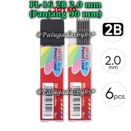 (1 Tube) WHOLESALE JOYKO PL-16 2B 2.0 mm Mechanical Pencil Lead / Joyko PL-16 2B 2.0 Pencil Lead (1 