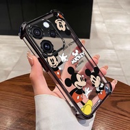 OPPO Reno 15 Pro 5G Reno15 F 5G Custom Name Soft Case Mickey Protection Drop Candy Color Cover