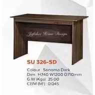 JHD SU 326 Office Table 4 feet x 2.5 feet width / Study Table / Meja Office / Meja Belajar Without D