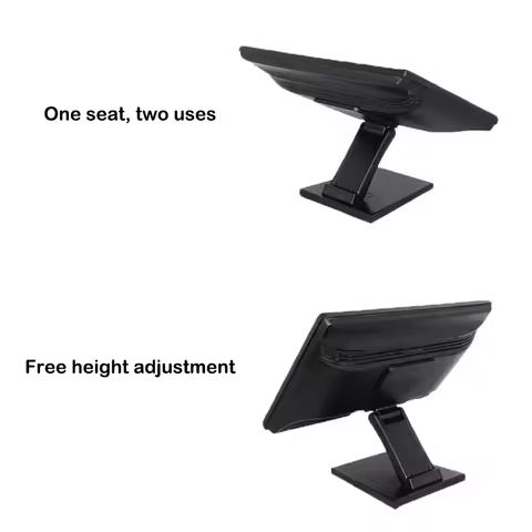 for 17-24 Inch VESA Foldable Computer Monitor Stand Bracket Support Desktop Shelf PC LCD Vertical Mo