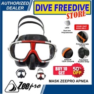Zeepro Apnea Low Volume Mask Scuba Diving Freediving Spearfishing Apnea Freedive Dive