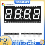 HT16K33 LED Display Module 4 Digit 7 Segment 0.56 Inch Time Clock Indicator Tube Module White