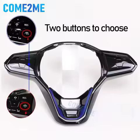 For Golf 8 Golf MK8 GOLF 8 R Steering Wheel Trim Frame Blue