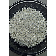 6mm SILVER DRAGEES (50 grams/100 grams)