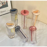 900 ml portable drinking bottle / infusion water bottle