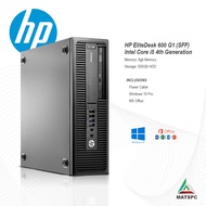 Hp ELITEDESK, PRODESK AND MINIPC A4 7300 / I5 4TH GEN / I5 7TH GEN / I5 9TH GEN / I5 10TH GEN READY TO USE REFURBISHED