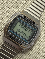Citizen Digital Watch Water Resist 100m Japan