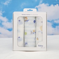 Baby & Co. (UpUpUp Collection) Nursing Cloth ผ้าอ้อมมัสลินคอตตอนขนาด 30"  บรรจุ 3 ชิ้น