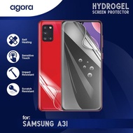 LAYAR Anti-Scratch Hydrogel For Samsung A31 Hydrogel SCREEN Protector Film - ANTI SPY, FULL SCREEN, 